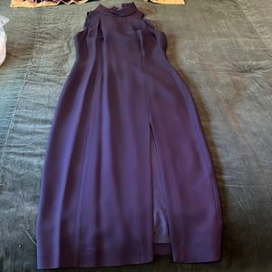 Gorgeous navy blue sleeveless dress EUC